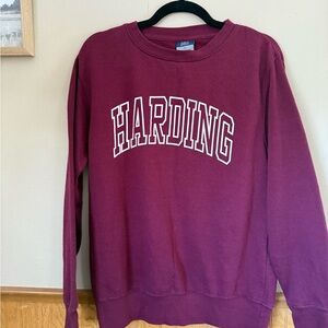 Harding University MV Sport Red Collegiate Sweatshirt Pullover